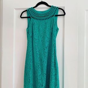 Turquoise Nordstrom dress